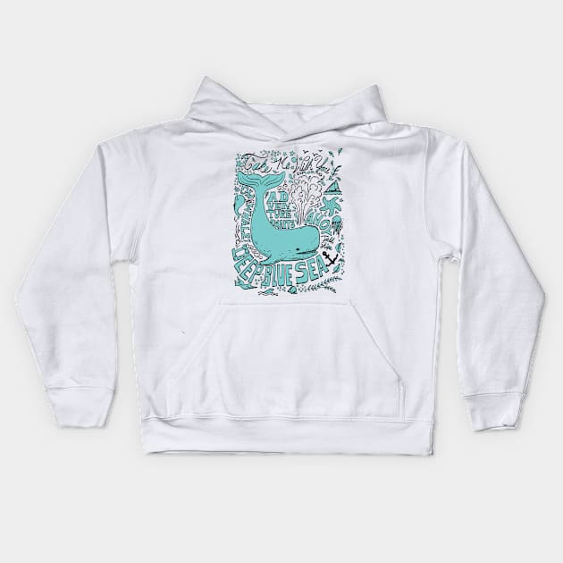 Adventure Awaits Kids Hoodie by SWON Design